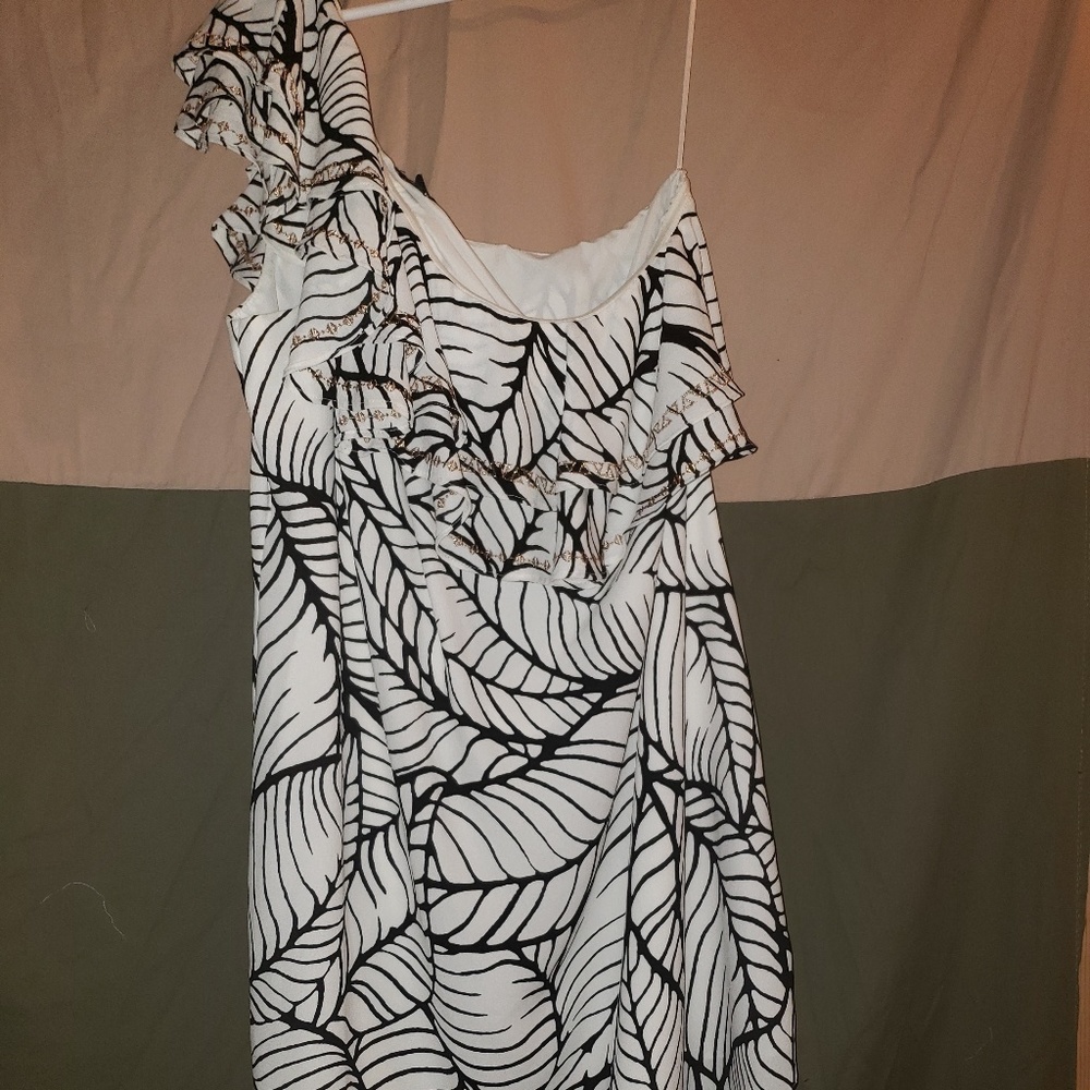 Black and White Dress